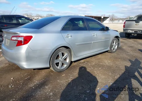 2013 Toyota Camry Se из США, поврежденный, VIN 4T1BF1FK5DU250897